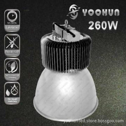 220W LED industrial led lighting with unique heat sink